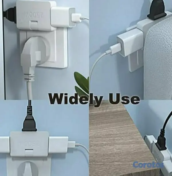 computadoras y laptops - ENCHUFLE TRIPLE FLEXIBLE HS-E-3C1 6