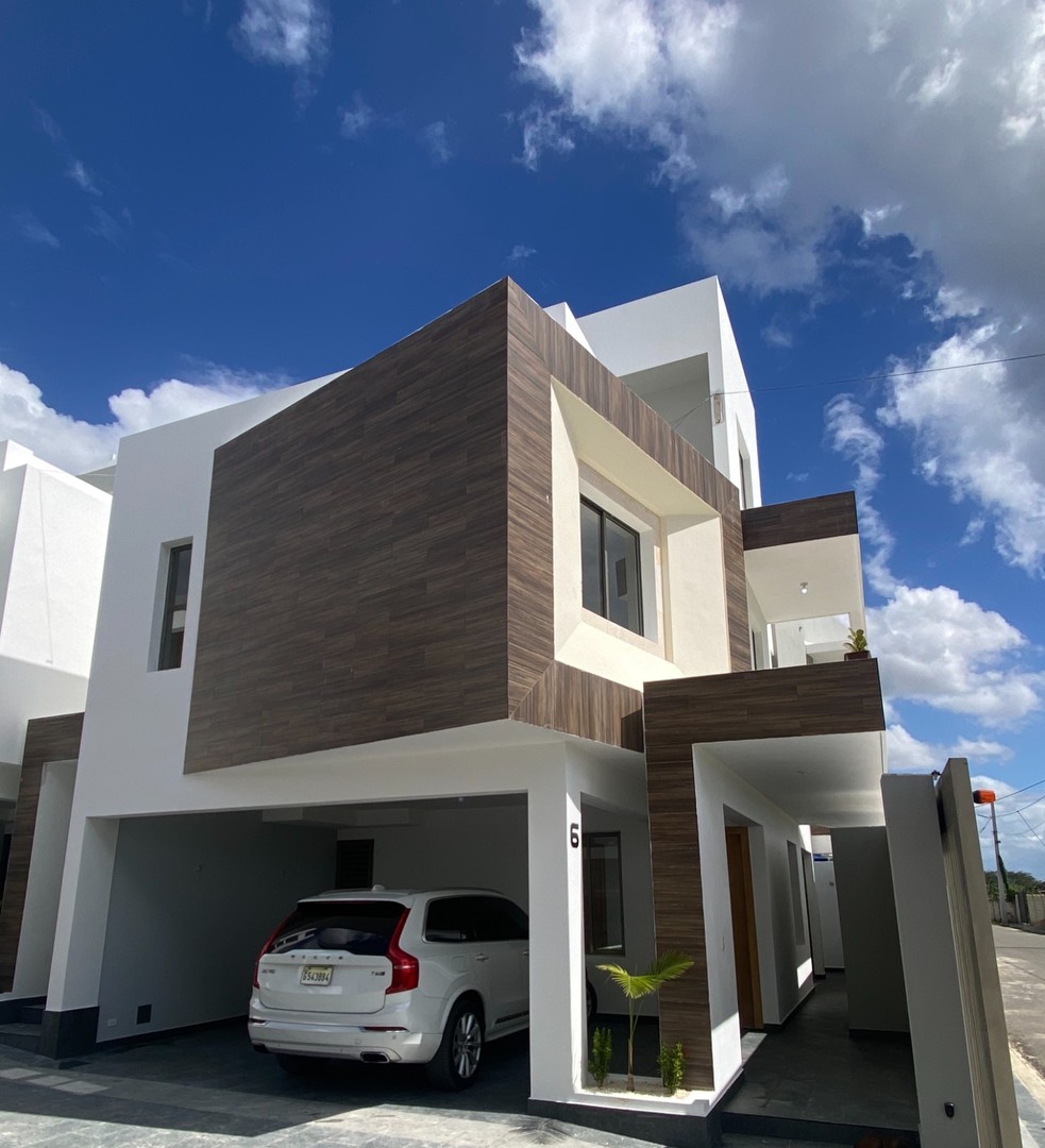 casas - Casas modernas en proyecto cerrado, listas para mudarse, Autopista de San Isidro 3