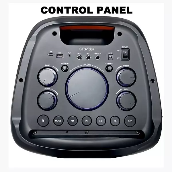 otros electronicos - Bocina Portátil 10" Con Bluetooth radio FM lector USB y micro SD Con Luz RGB BTS 2