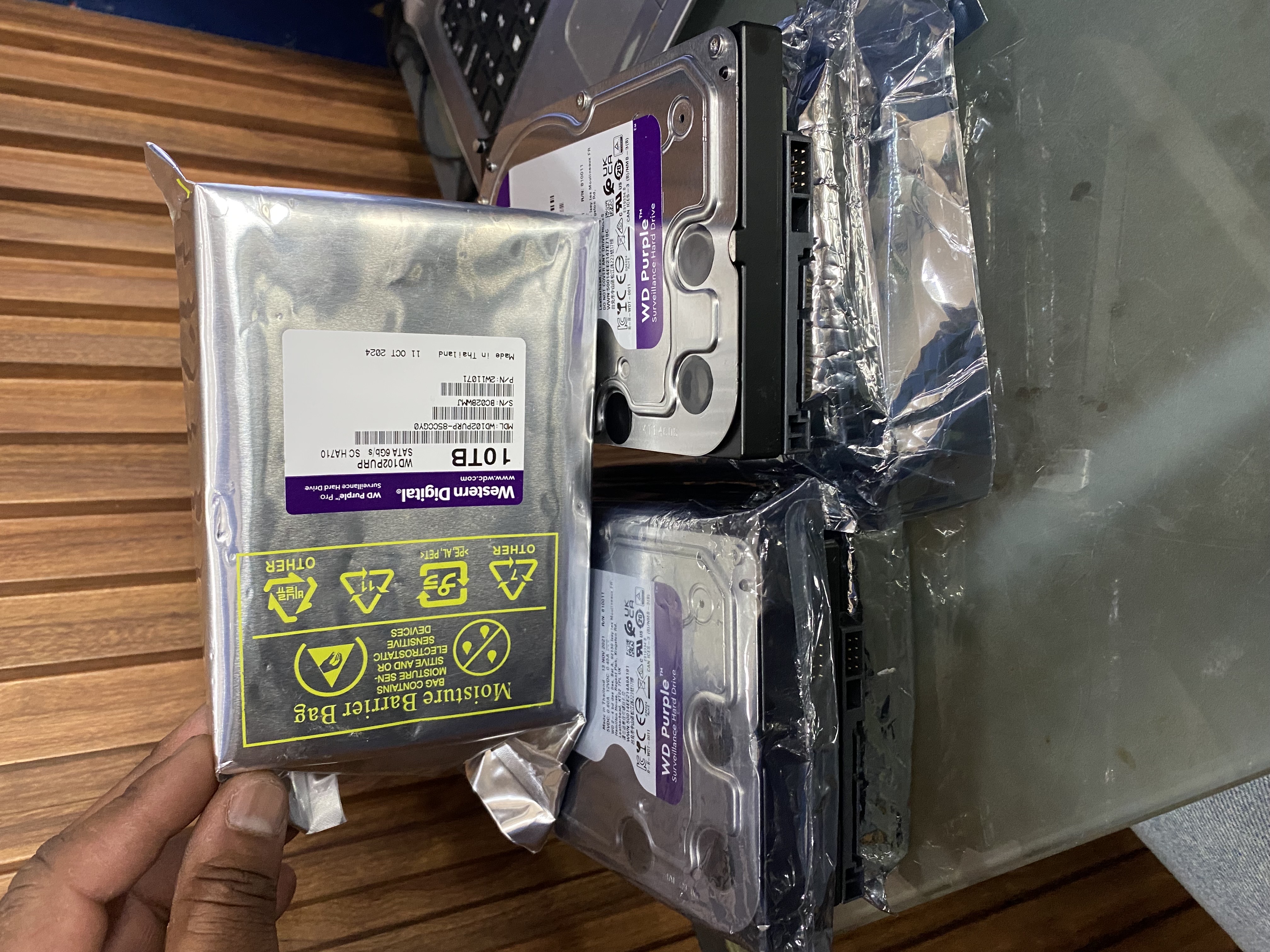 celulares y tabletas - Disco duro sata HDD purpura 2TB 3TB 4TB 6TB 8TB 10TB  2