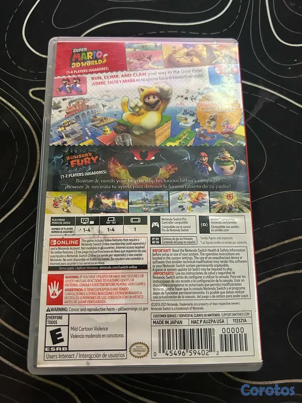 hobby y coleccion - Super mario 3D world + Boswer’s Fury 2