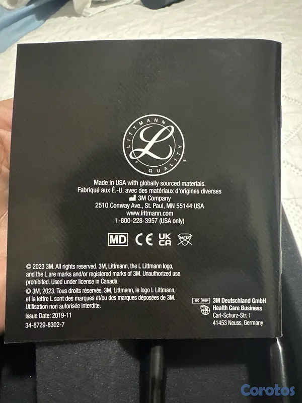 Salud y Equipamiento Médico - 3M Littmann Master Cardiology estetoscopio 11