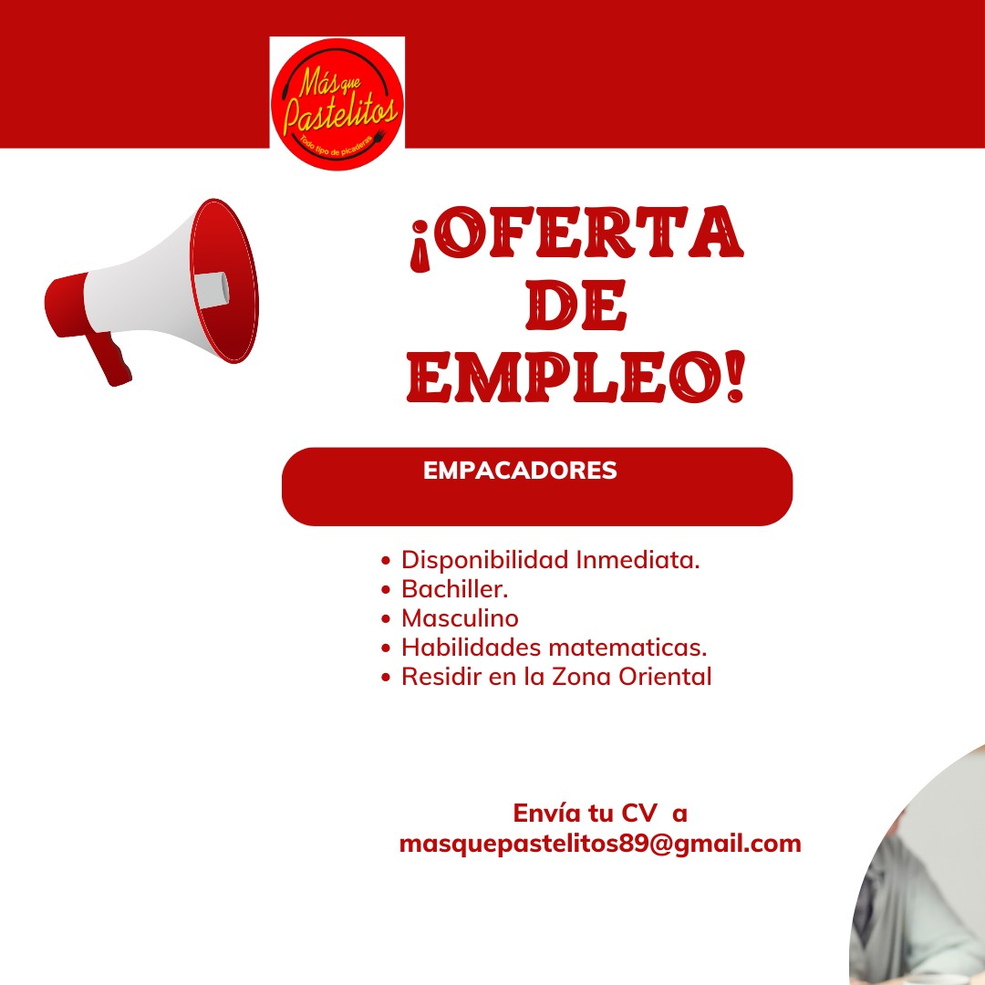 empleos disponibles - Empacador 0
