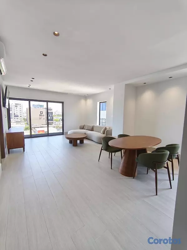 apartamentos - alquiló piantini amueblado una habitación torre de lujo Luxury 1.5 baños balcón  10