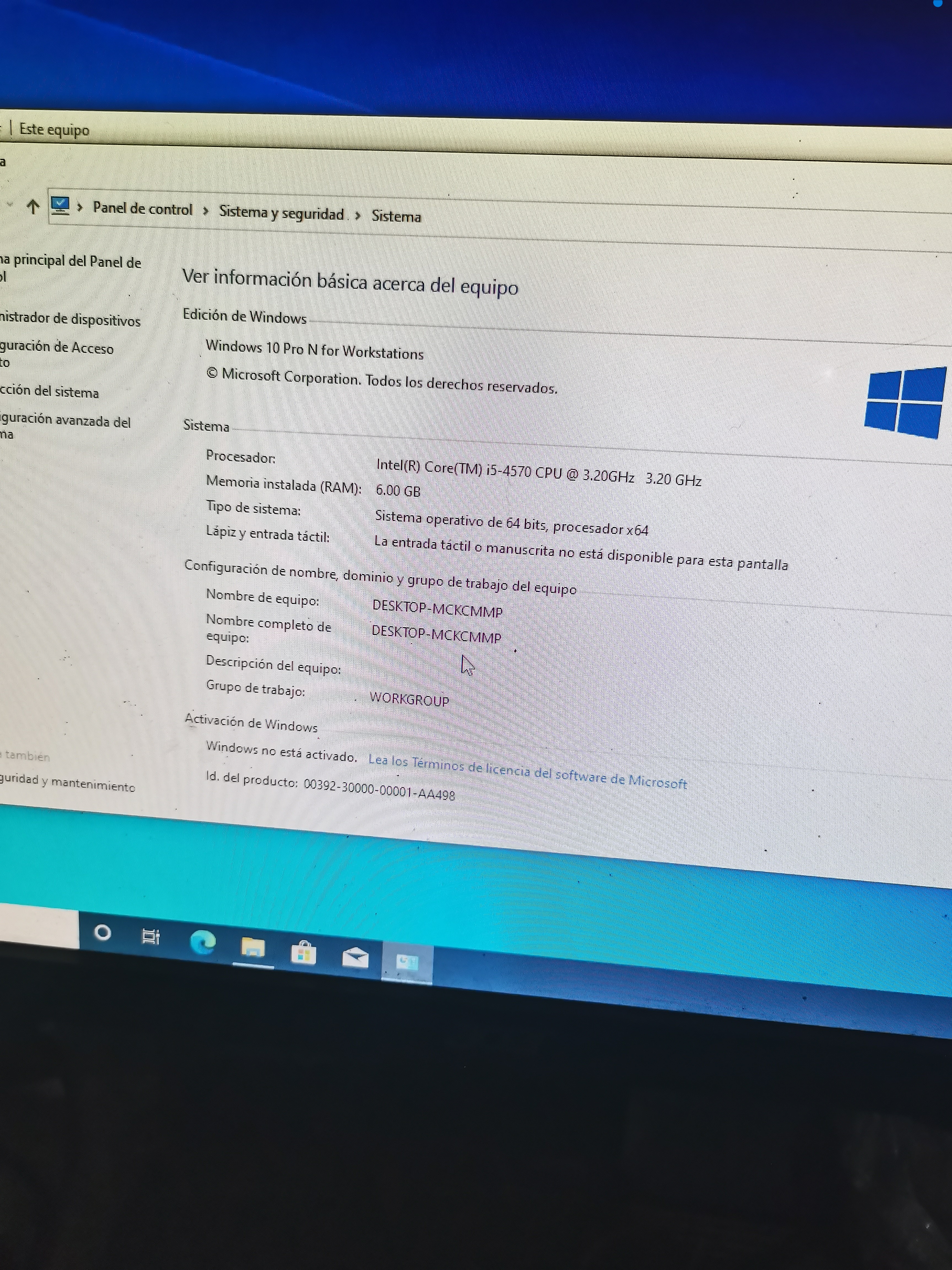 computadoras y laptops - pc de mesa hp i5 1