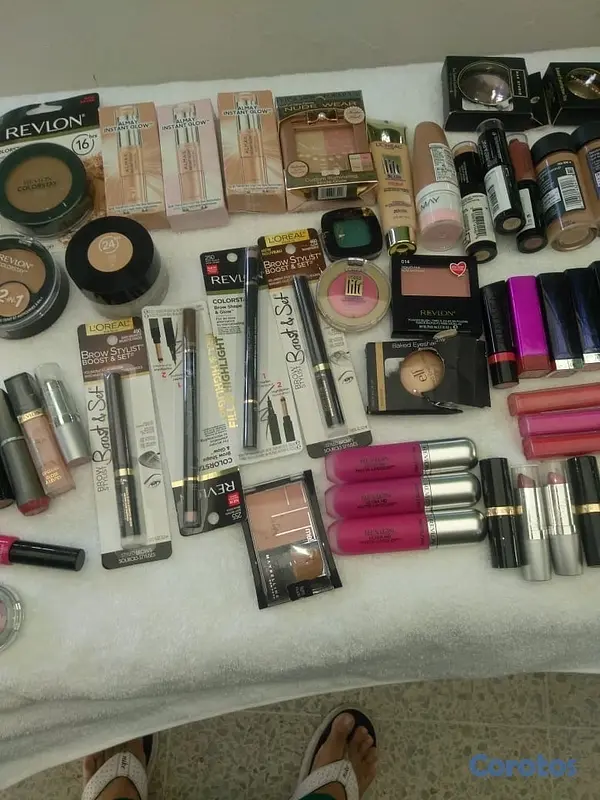joyas, relojes y accesorios - labiales, esmaltes, bases, polvos compactos  8