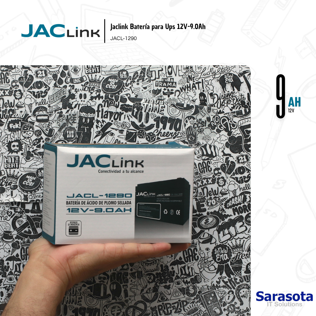 accesorios para electronica - Jaclink Batería para Ups 12V-9.0Ah