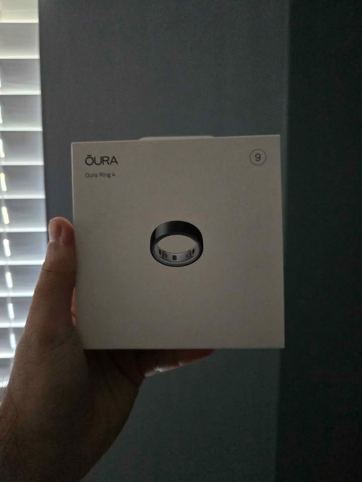 otros electronicos -  Oura Ring 4 Negro'9 0
