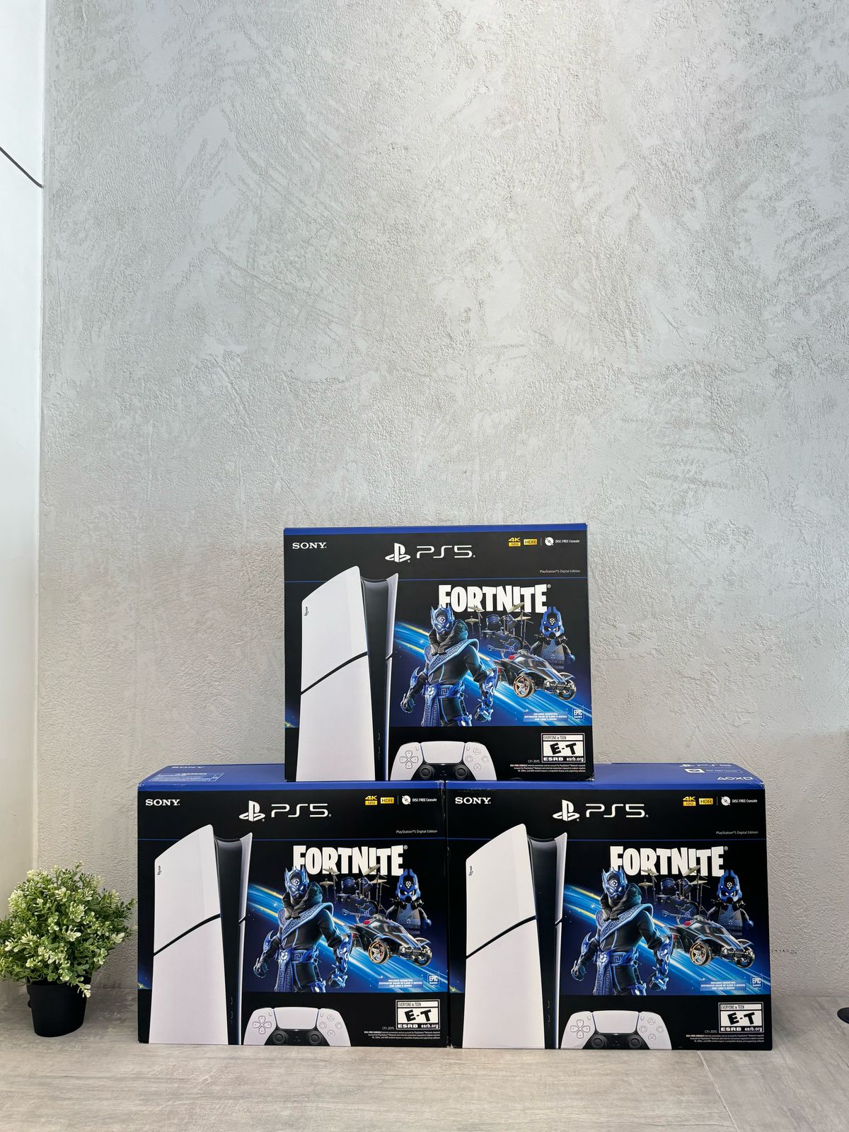 consolas y videojuegos - PLAYSTATION 5 VERSION SLIM DIGITAL FORNITE NUEVO  0