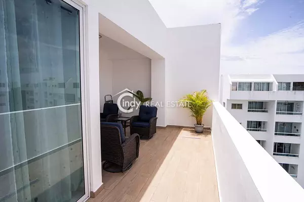 apartamentos - Apartamento Tipo Penthouse Amueblado 145, 3 Hab. 4