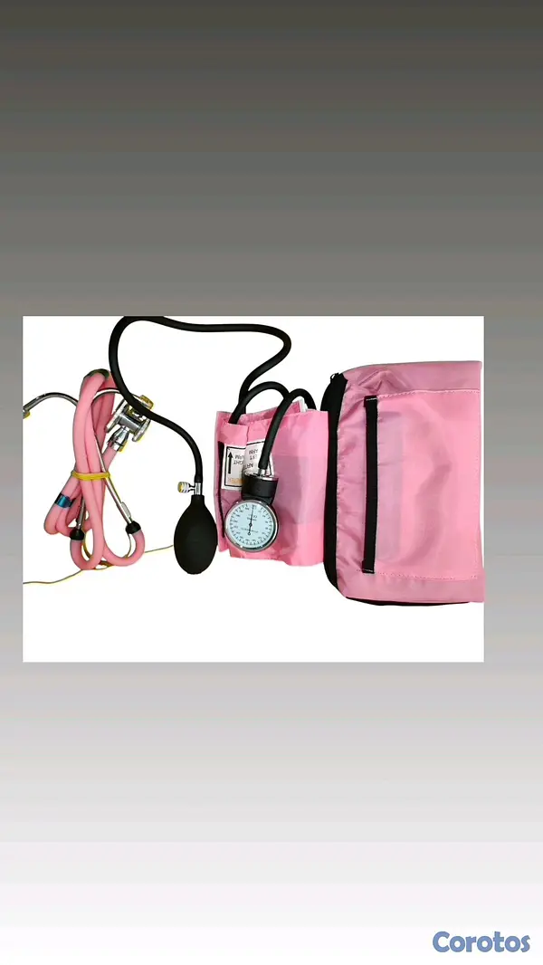 salud y belleza - kit Esfigmomanometro y Estetoscopio doble manguera  3