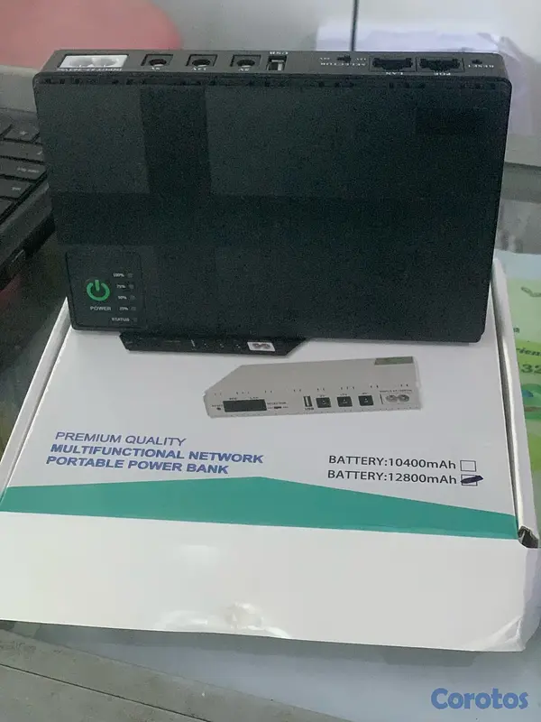 accesorios para electronica - mini UPS para router 12800mAh 3