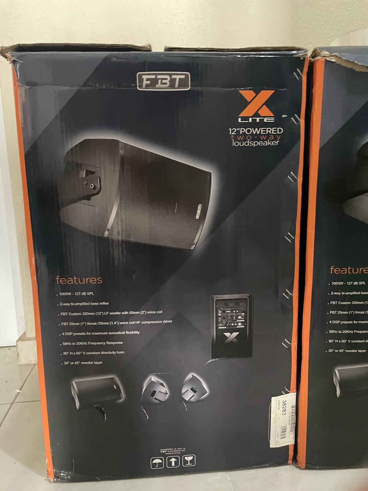 camaras y audio - Bocinas FBT X-Lite 1000W 12" (Precio por unidad) 2