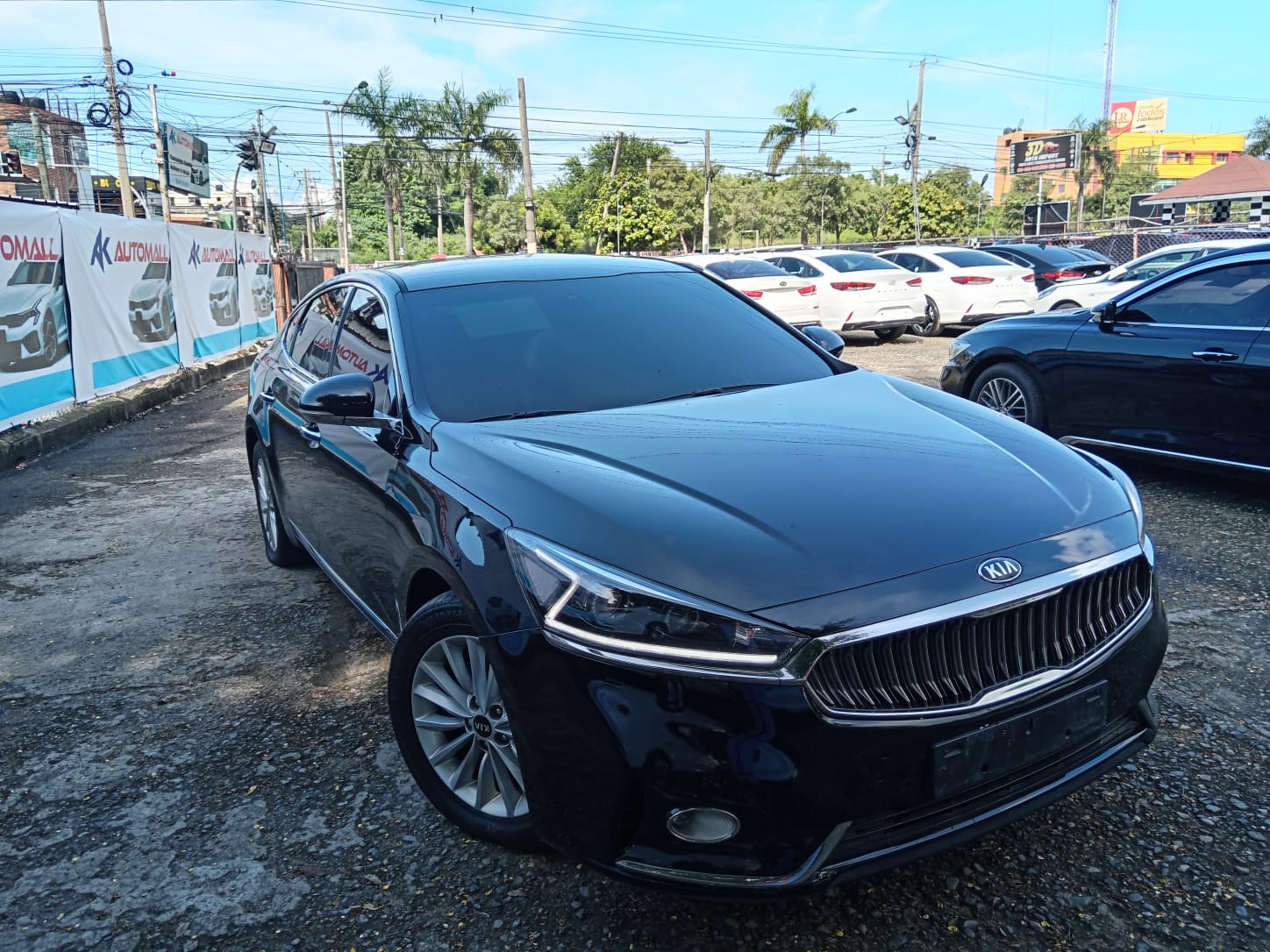 carros - KIA K-7 2018 NEGRO 4