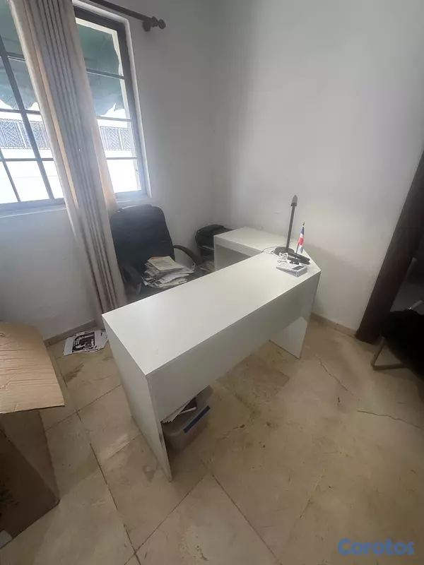 decoración y accesorios - Escritorio blanco IKEA  2