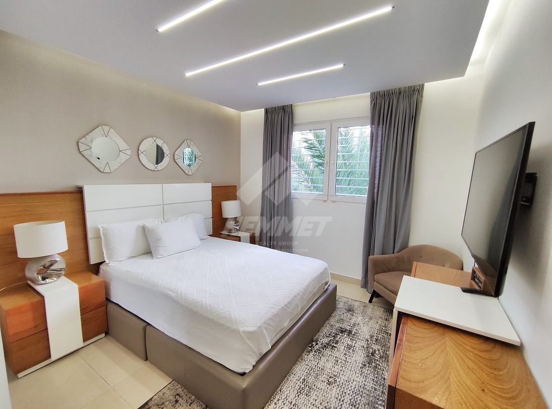 apartamentos - LUJOSO AMUEBLADO CON PISCINA CERROS GURABO STGO. 5