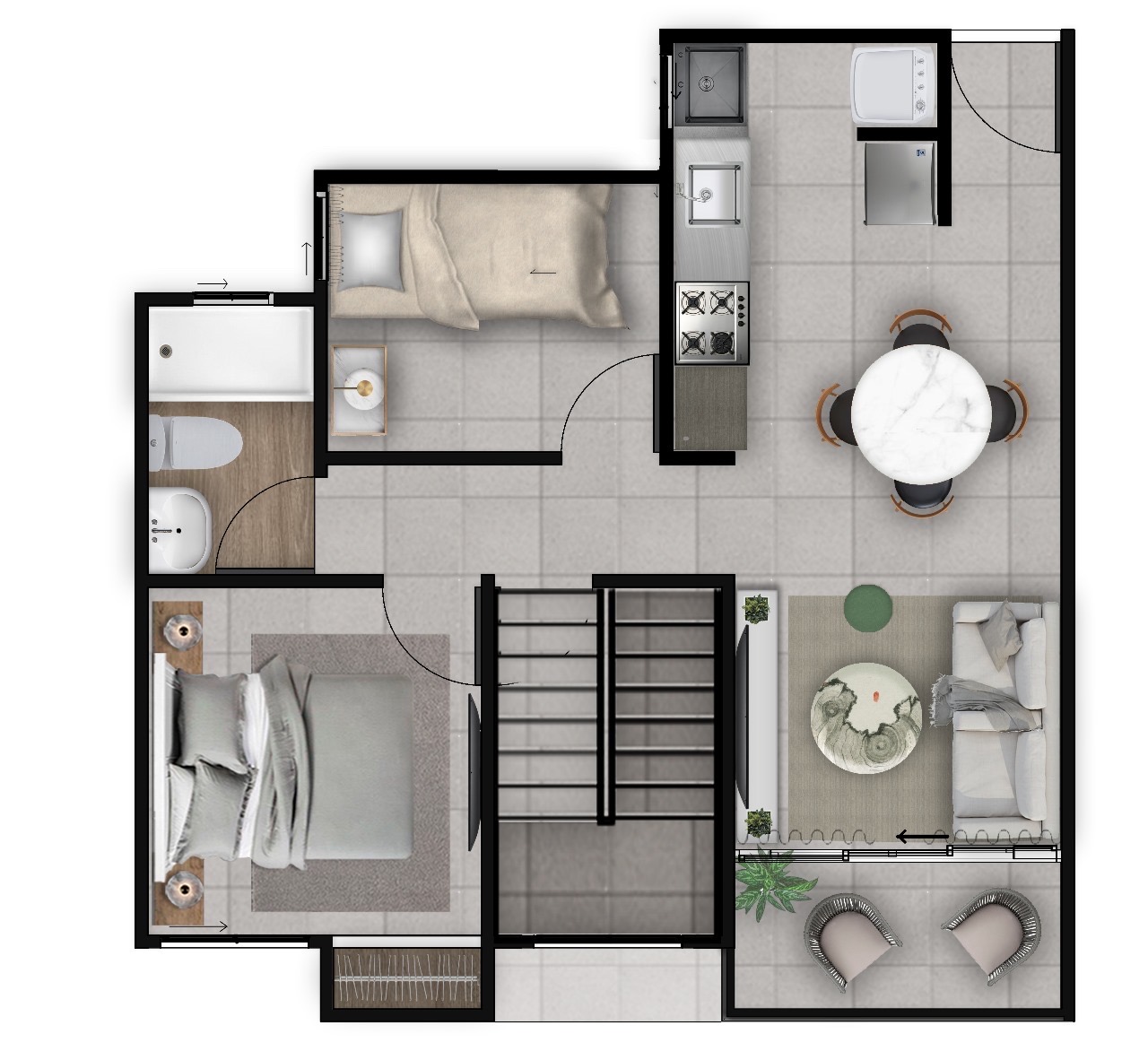 apartamentos - venta de apartamentos en la avenida ecológica Santo Domingo este  2