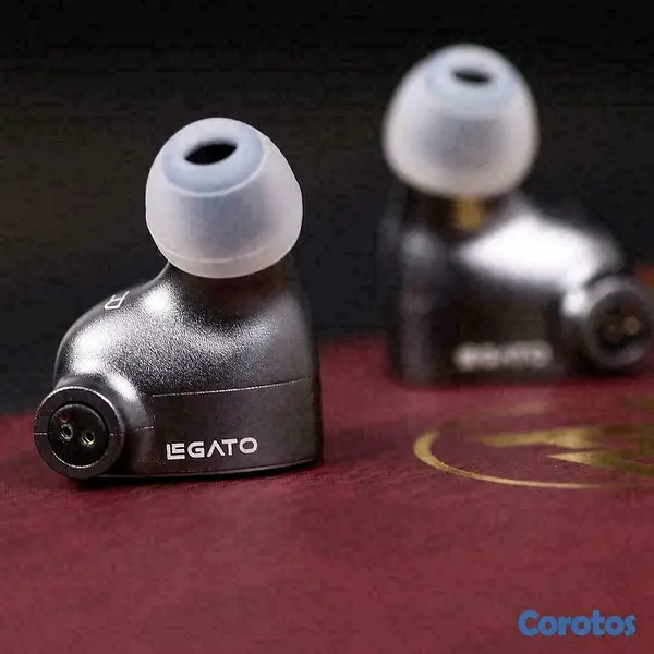 camaras y audio - 7Hz Legato audífono IEM 2 DD Basshead para amantes de los graves - cable 2 pines 7