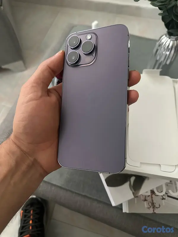 celulares y tabletas - iPhone 14 pro max de 128 factory  4