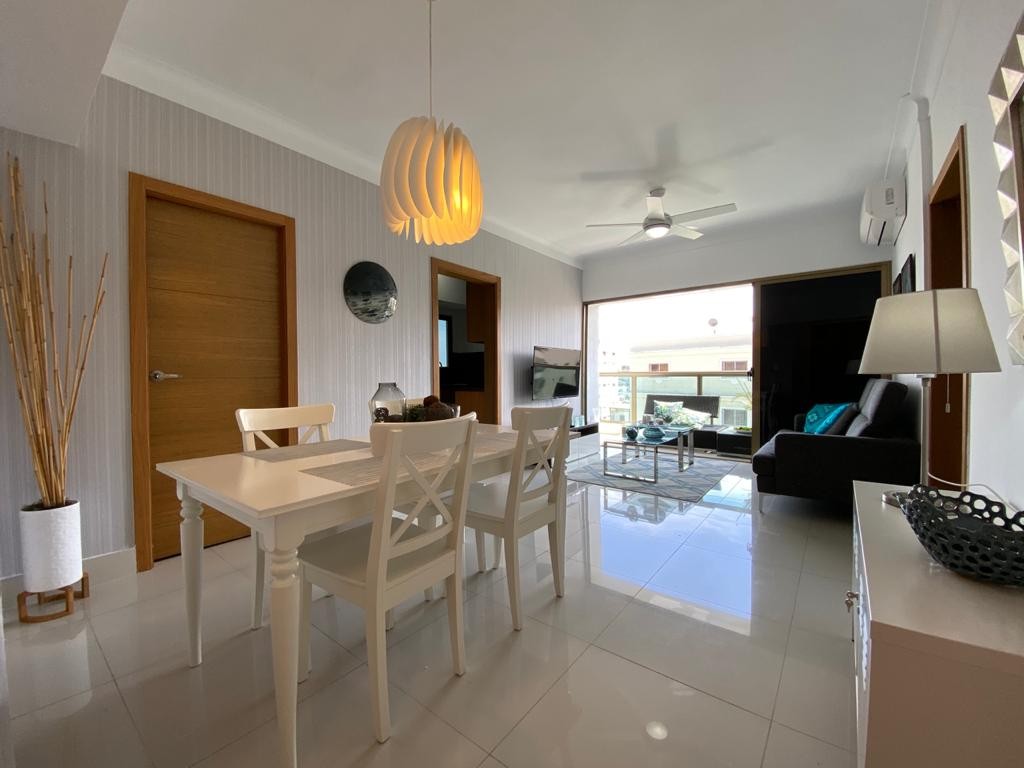 apartamentos - Apartamento amueblado en Evaristo Morales 0
