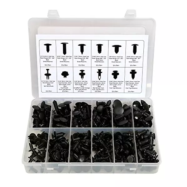 hobby y coleccion - KIT DE CLIPS 240 PIEZAS 2