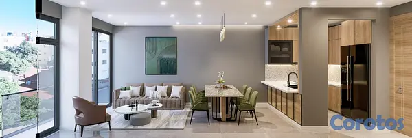 apartamentos - PROYECTO  EN VENTA EN ARROYO HONDO, AH-02. 4