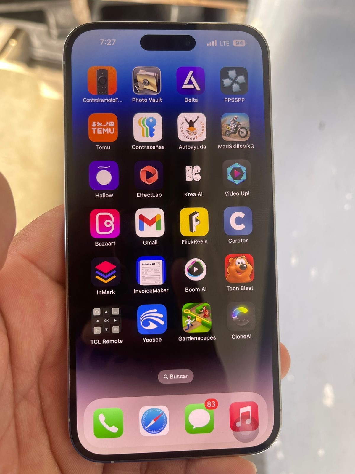 celulares y tabletas - iPhone 14 Pro Max de 512 turbo sim con trabajo hecho funciona normal 
