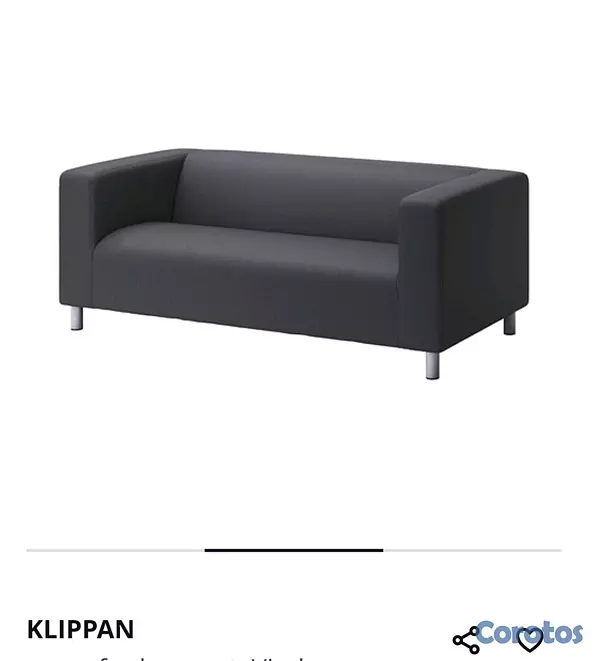 muebles y colchones - Sofa Klippan, color gris - Ikea - como nuevo 4