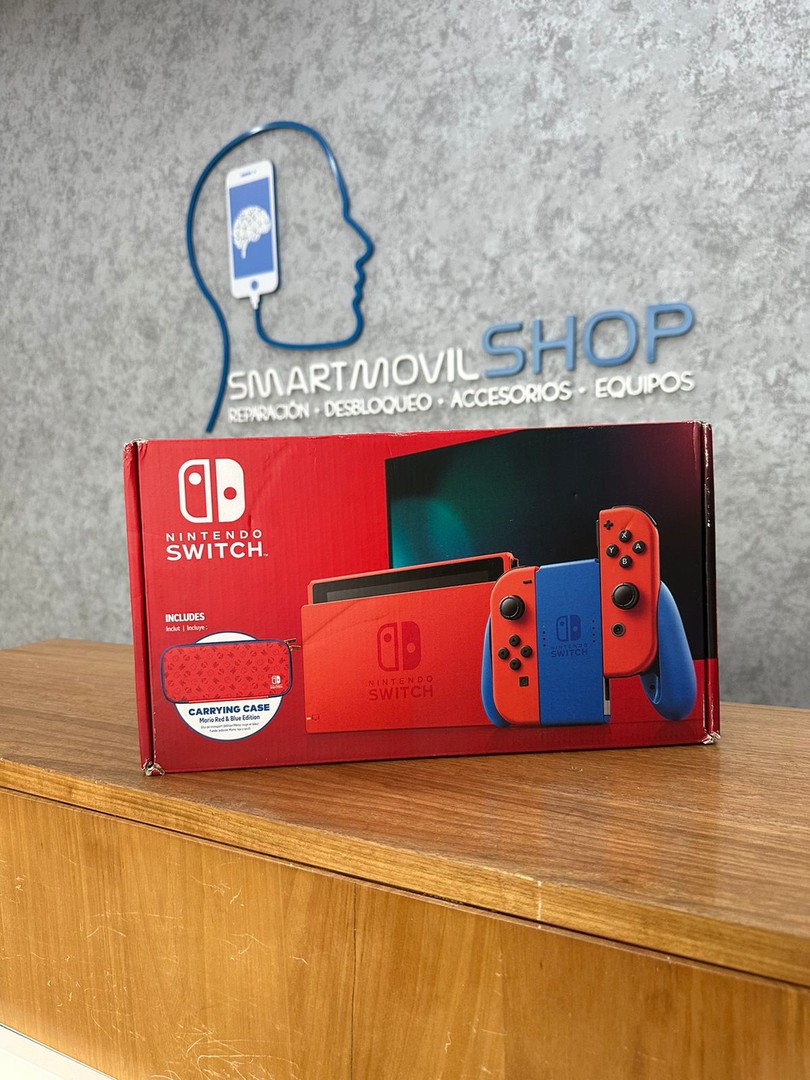 consolas y videojuegos - NINTENDO SWITCH MARIO RED AND BLUE EDITION SELLADO (SOMOS TIENDA) 0