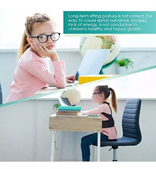 Salud y Equipamiento Médico - Corrector De Postura Para Niños Y Adolescentes, Ajustable. 2