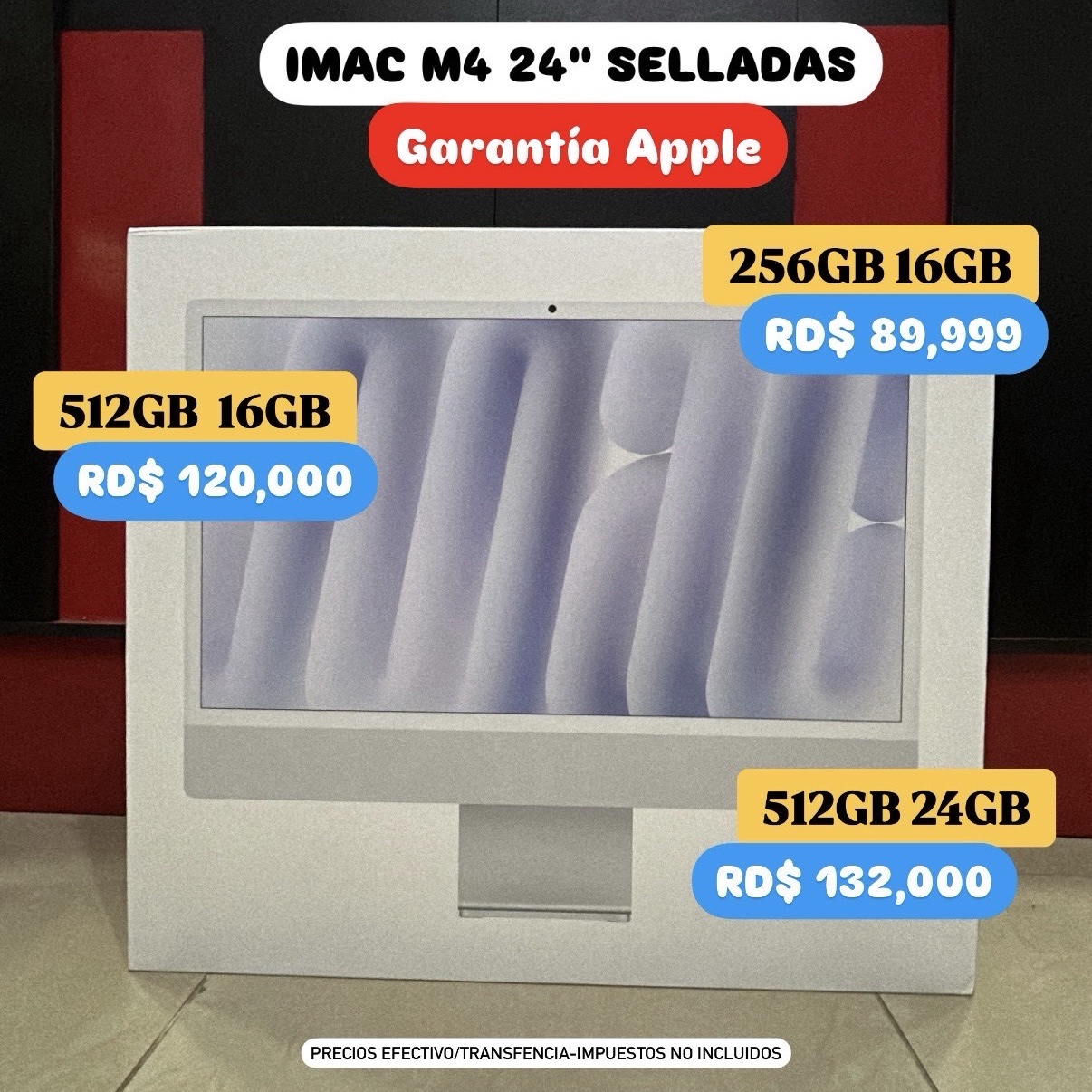 computadoras y laptops - IMAC M4 24" DISPONIBLES ‼️OFERTAS