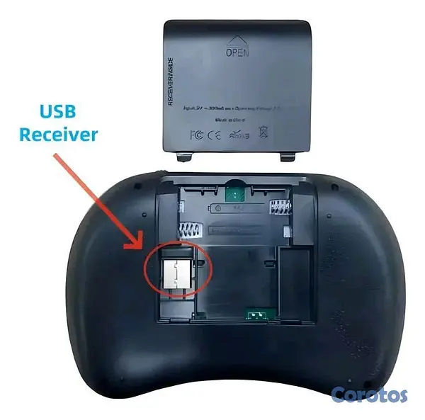 accesorios para electronica - Mini Teclado Inalámbrico Con Touchpad LED 4