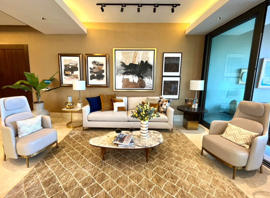 apartamentos - Apartamento Av. Anacaona Piso 19 con 4 parqueos  10