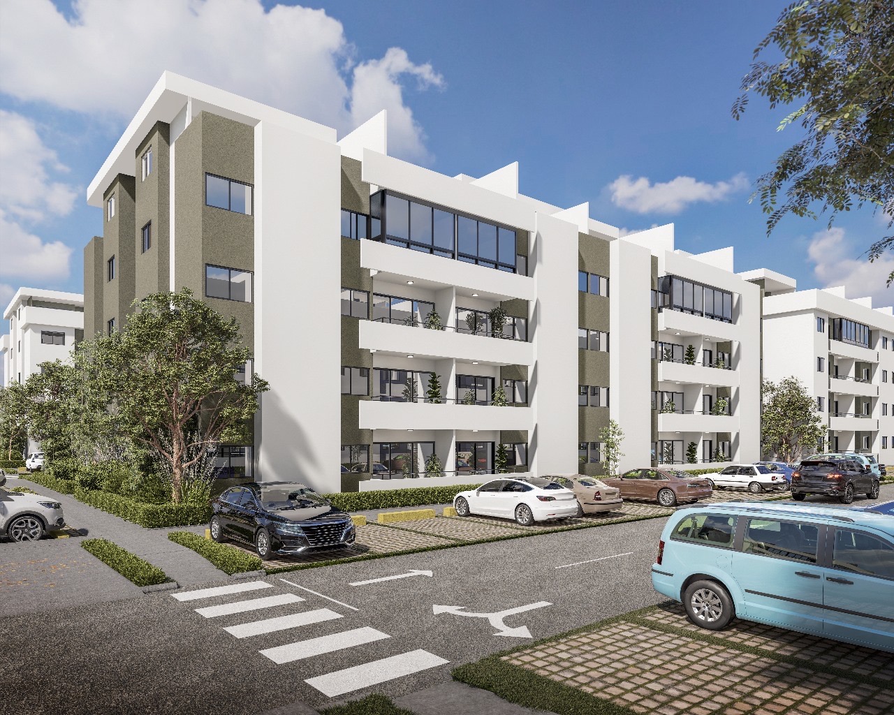 apartamentos - venta de apartamentos en la avenida ecológica Santo Domingo este  4
