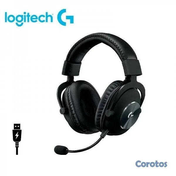 computadoras y laptops - AUDIFONO CON MICROFONO LOGITECH PRO X GAMING, VIRTUAL 7.1-CHANNEL SURROUND SOUND 2