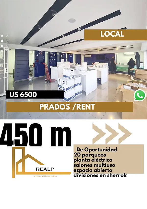oficinas y locales comerciales - Local amplio de 450 metros abiertos 1