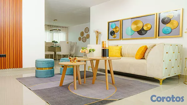 apartamentos - Apartamento en Alquiler 120 m² en Llanos de Gurabo con Piscina 2