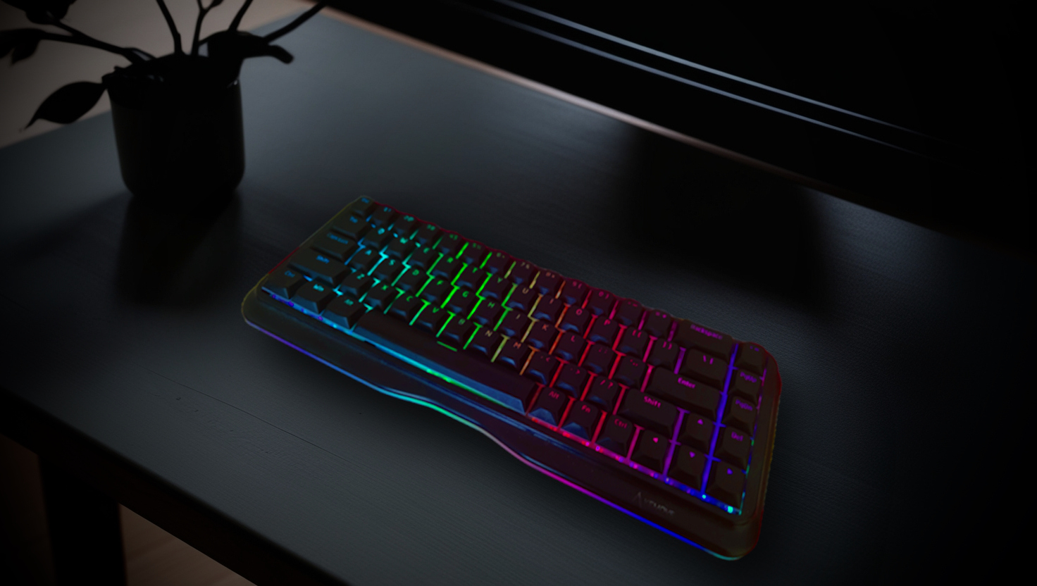 accesorios para electronica - KEMOVE K68 65% Mechanical Wireless Gaming Keyboard 6