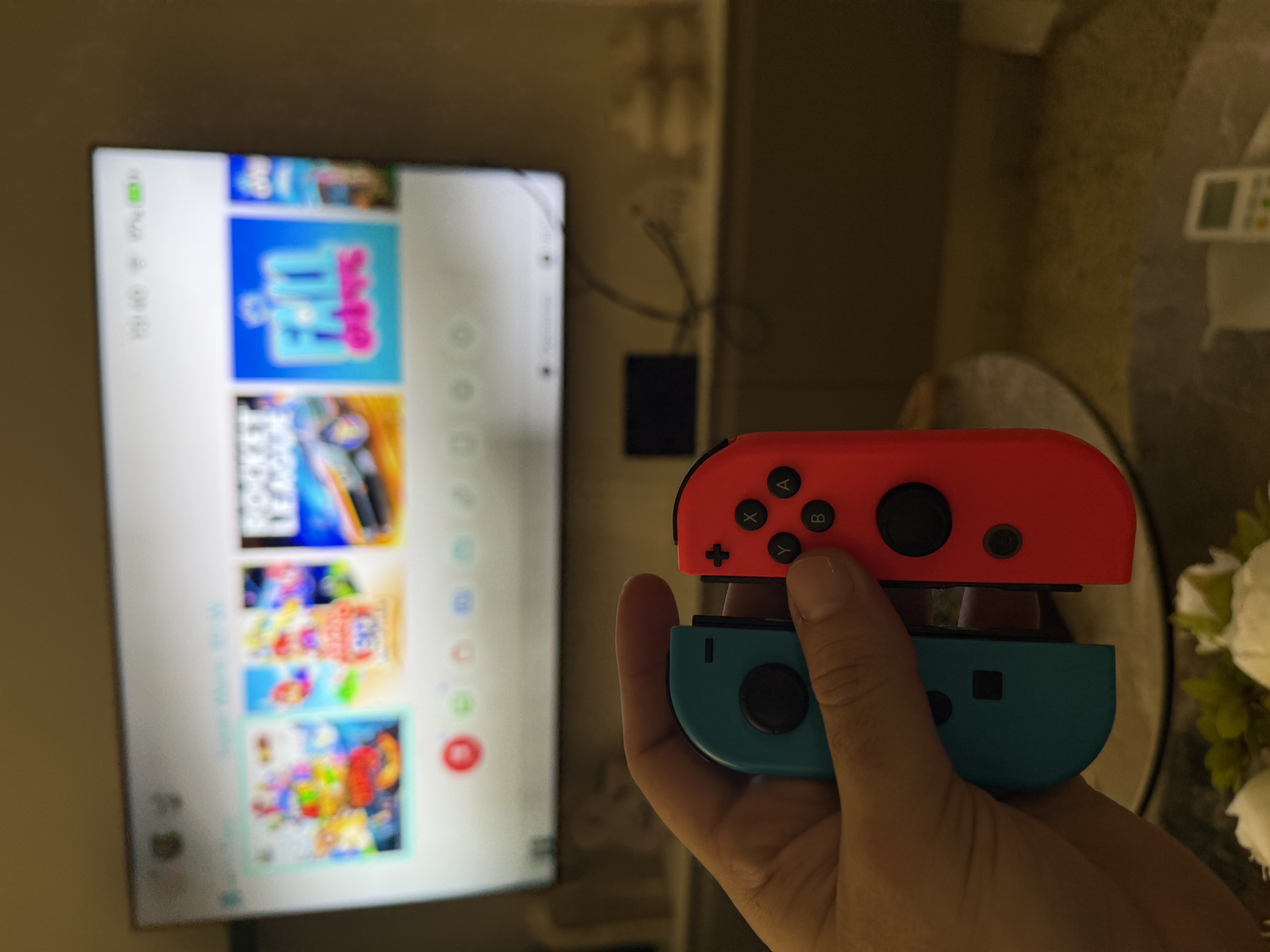 consolas y videojuegos - Nintedo Switch V2 Neon 5