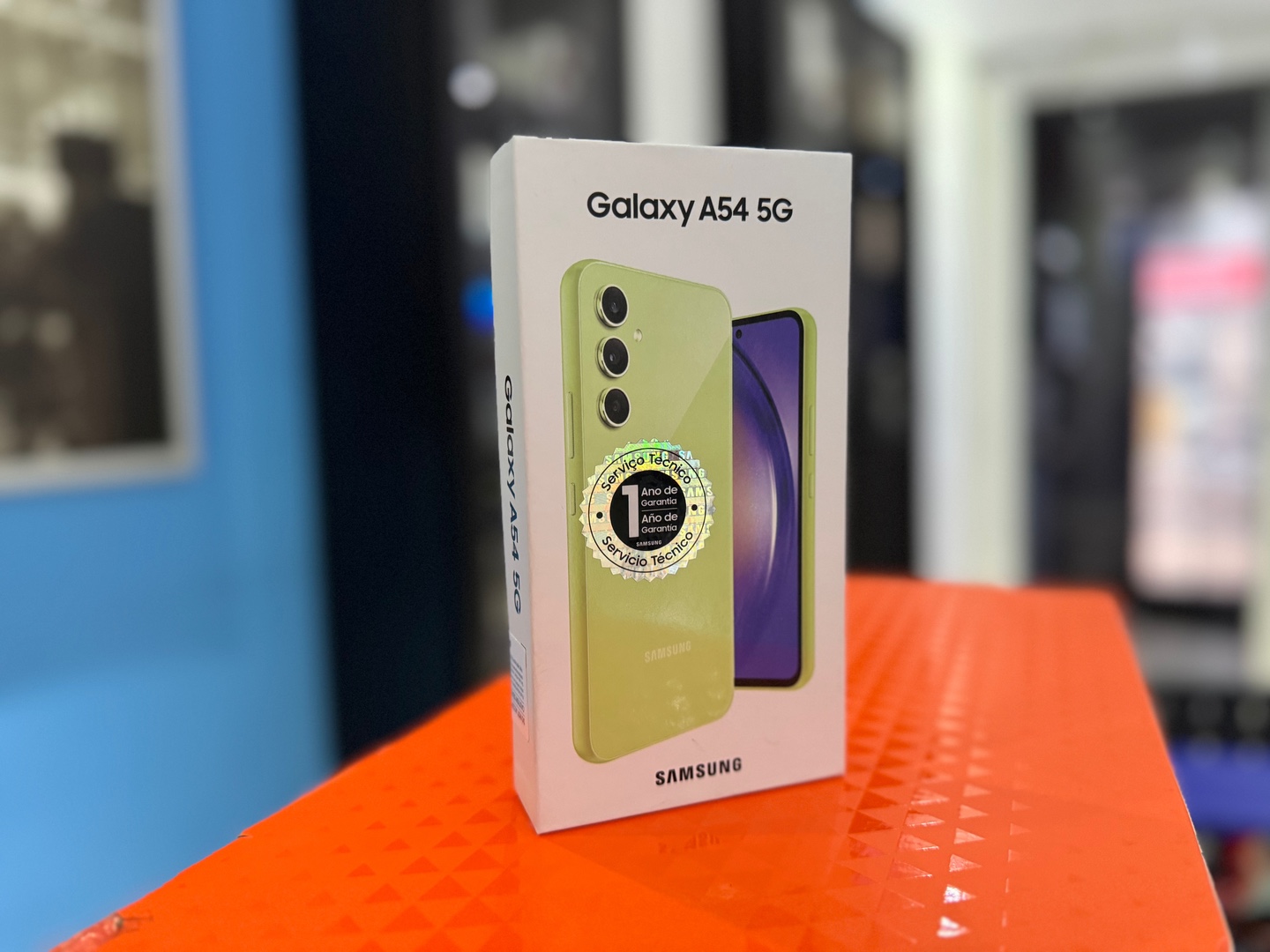 celulares y tabletas - Samsung Galaxy A54 5G 128GB Green Sellados, Desbloqueados, RD$ 19,400 NEG 0