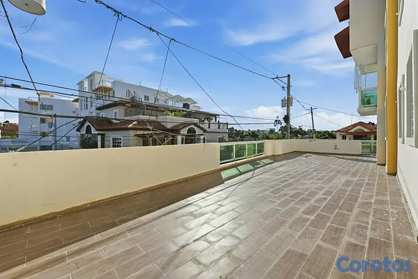 apartamentos - Apartamento 2do nivel con terraza en Venta – Brisa 10