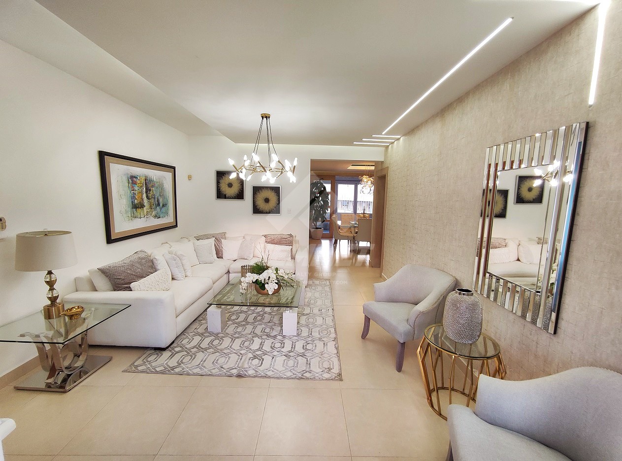 apartamentos - LUJOSO AMUEBLADO CON PISCINA CERROS GURABO STGO. 8