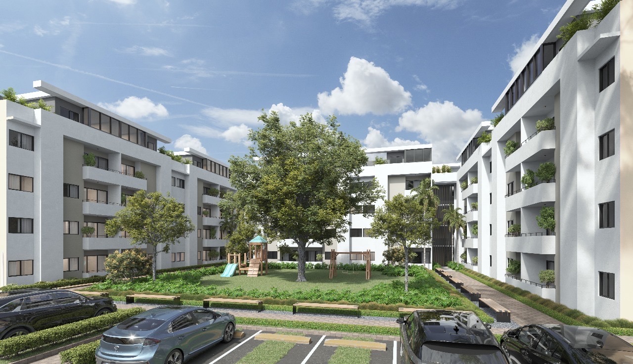 apartamentos - venta de apartamentos en la avenida ecológica Santo Domingo este  5