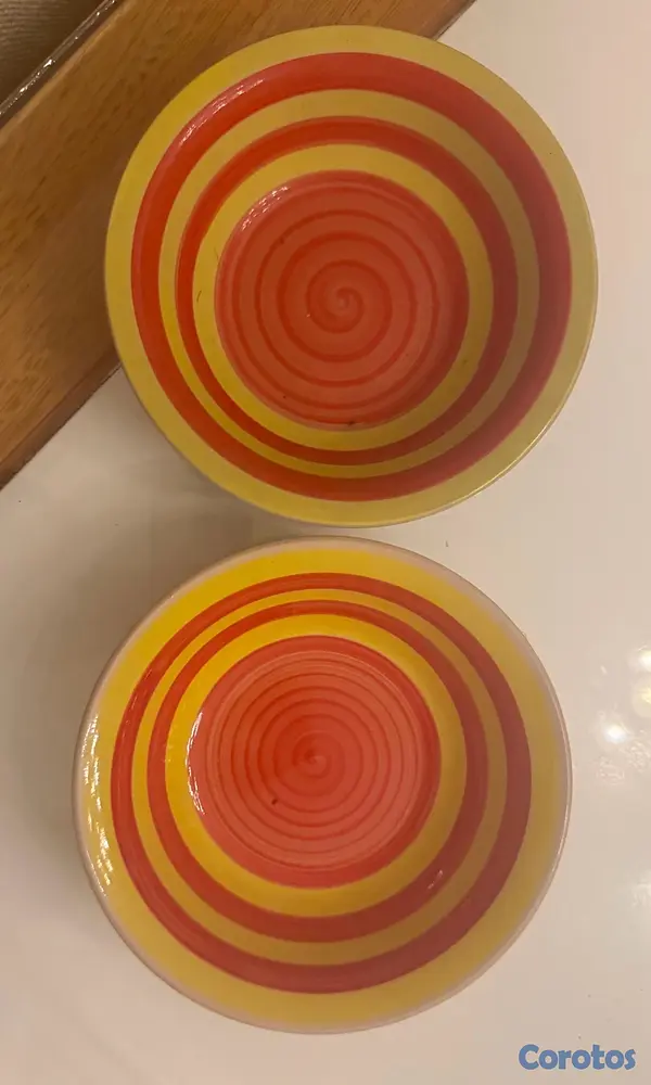 cocina - juego de 8 platos + dos bowls  3