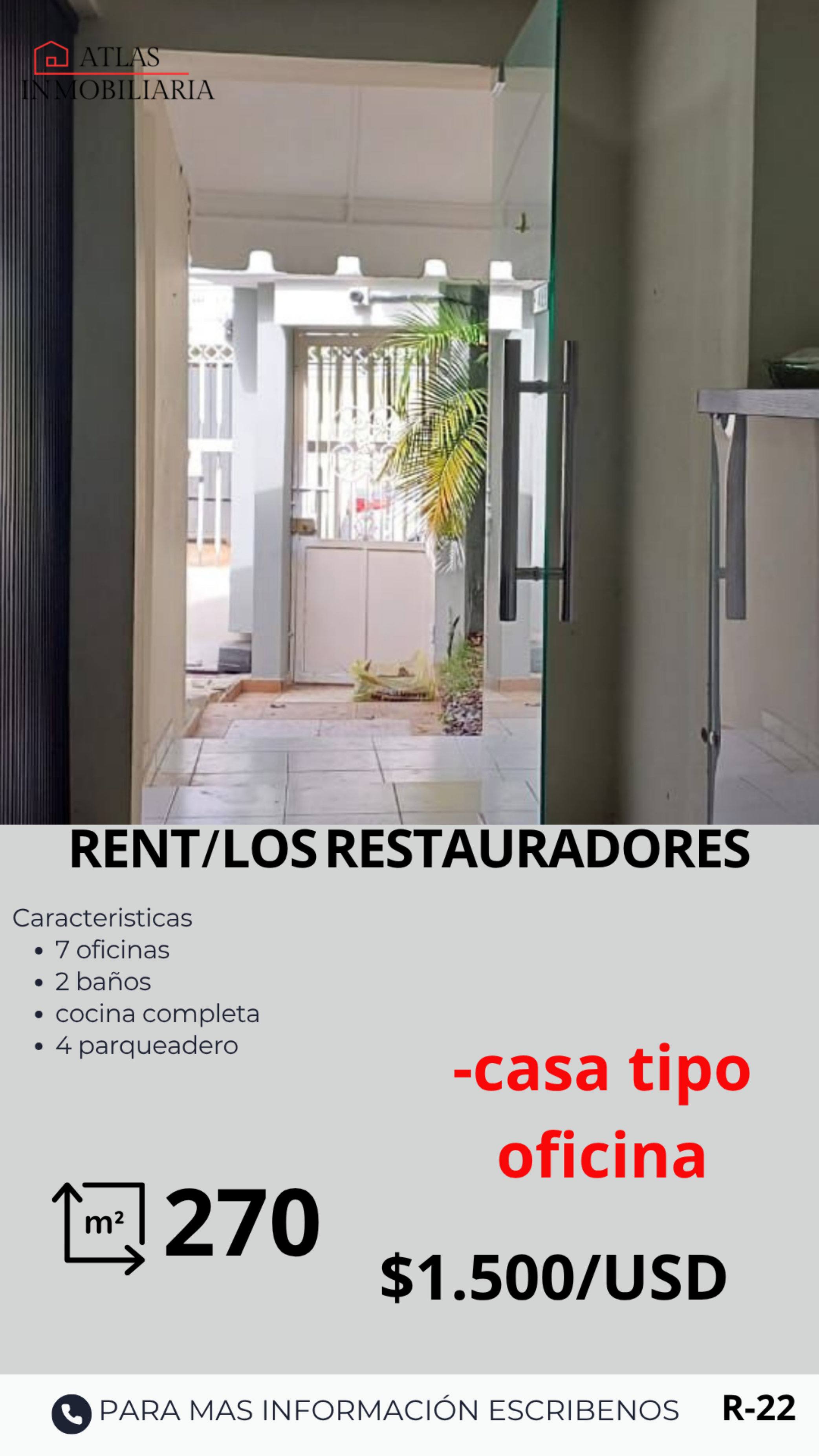 apartamentos - casa en alquiler - Los restauradores  0