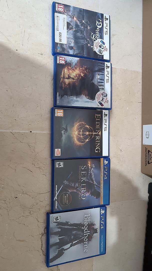consolas y videojuegos - PlayStation 5 con Con disco Externo 1Tera + 5 juegos – Excelente Estado 2