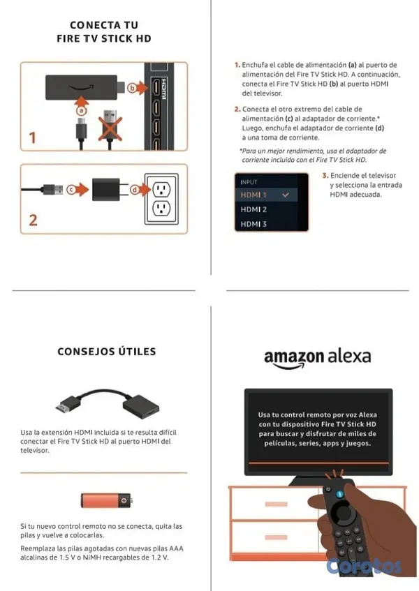 tv - Amazon Fire TV Stick HD Alexa Voice control  9