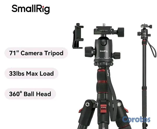 accesorios para electronica - Venta de Dos tripodes Smallrig y un trípode Cambofoto 3