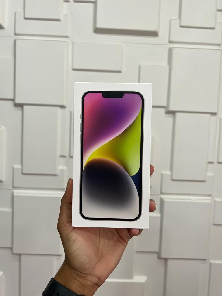 celulares y tabletas - iPhone 14 Plus 128gb E-Sim Starlight Sellado  0