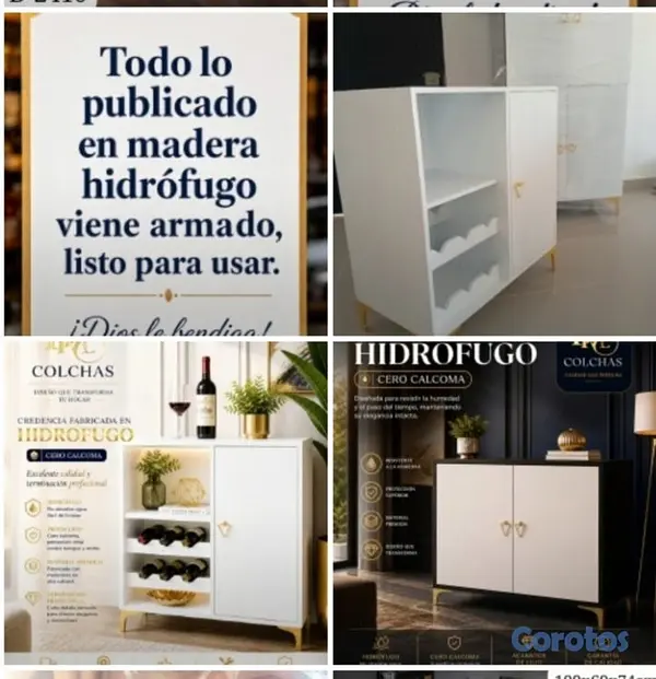decoración y accesorios - Credenza con y sin Vinera  2